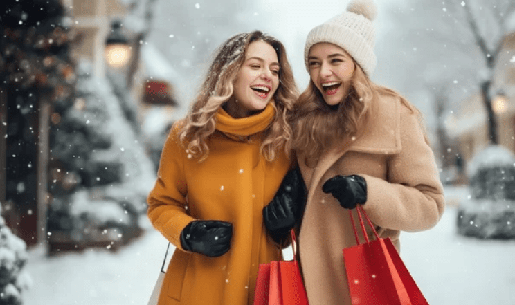 AprylStylez Fashion outerwear collection featuring winter coats, tailored blazers, trench coats, and puffers.