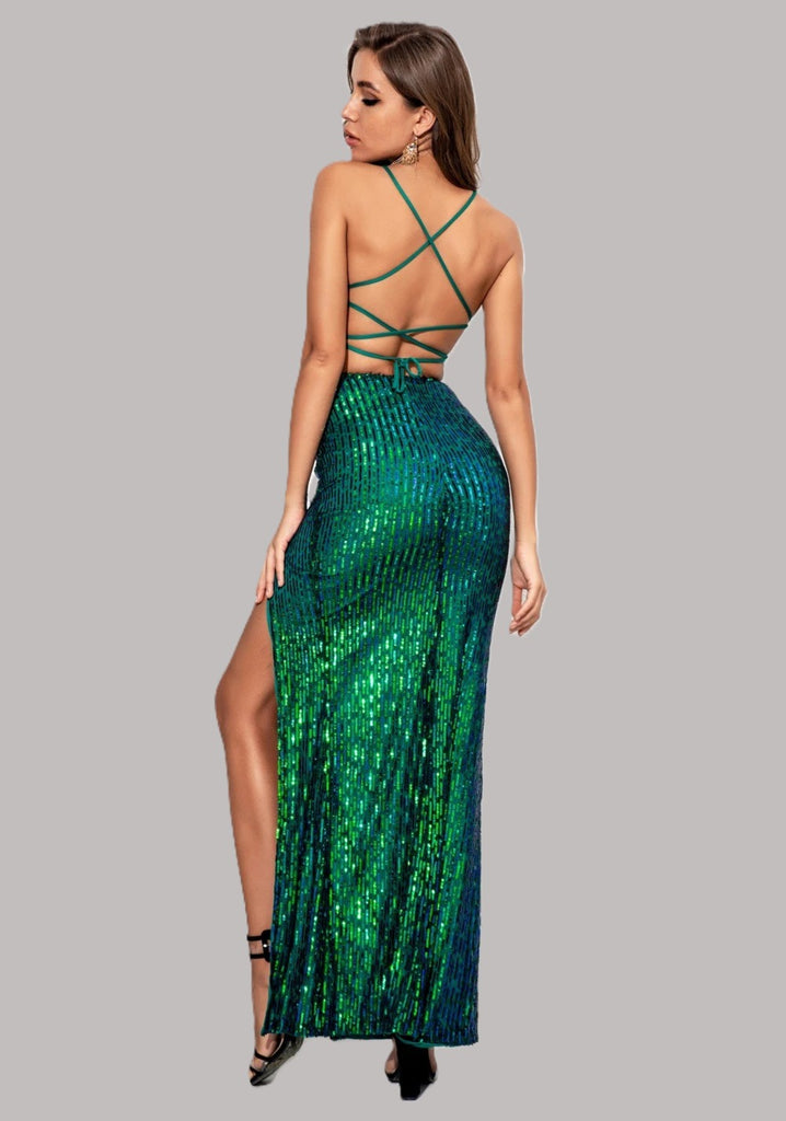 Sequin Perfection Maxi Dress 